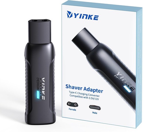 Type shaver charger - type-c, adapter
